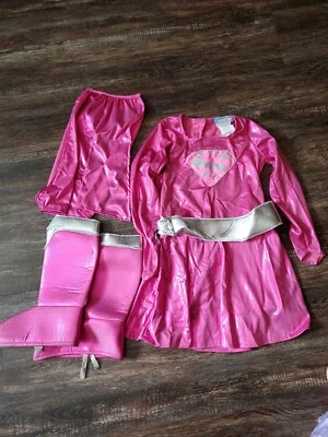 L@@K Superhero Pink SUPERGIRL  Halloween Costume - Image 1 of 4