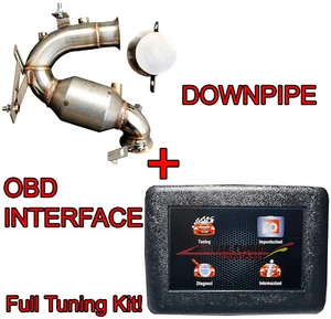 Downpipe DPF + Interfaccia Centralina VW Vento 1B 2.0 TDI 110 150 CV 5x1 - Imagen 1 de 3