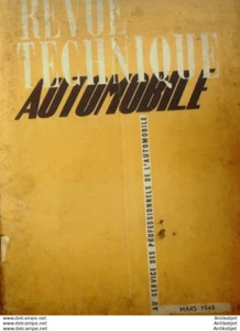 Zeitschrift Autotechnik Simca Fiat 6cv Motor D Cummins 23#1948 - Bild 1 von 4