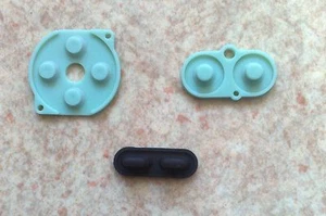 Carbone Boutons A-B, directionnelles.. pour Game Boy Color (GBC) - Caoutchouc - Foto 1 di 1