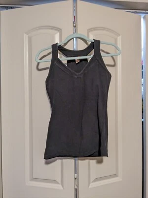 Camiseta sin mangas Lucy negra para mujer talla mediana Foto 1 de 4