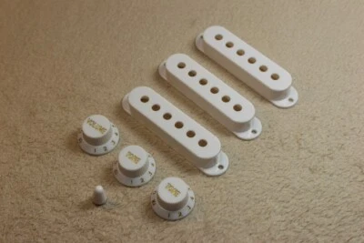 Electric Guitar pickup cover 2T1V knob cap+switch cap For Strat Guitar48/50/52mm - image 1 of 4