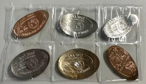 2016 ANA Philadelphia Worlds Money Fair Münzstätte Set in Cellopack echte Münzen - Bild 1 von 12