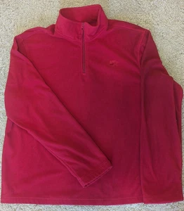 STARTER - Vellón - Manga Larga Cremallera Completa - Para Hombre Talla Grande L - Rojo con Patrón - Imagen 1 de 4