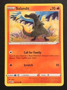 Salandit | 027/159 | Común | SWSH: Crown Zenith | JCC Pokémon - Imagen 1 de 3