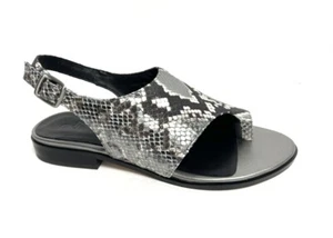Naturalizer Emma Women’s Dark Grey Snake Print Sandals Size 8.5Wide - Picture 1 of 8
