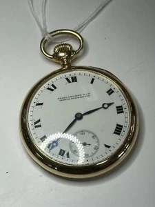 1920s 18k YG Patek Philippe & Co. Triple Signed 18j Pocket Watch (Running Well) - Picture 1 of 13