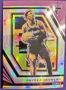 2022-23 Onyeka Okongwu Silver Flux Atlanta Hawks #198