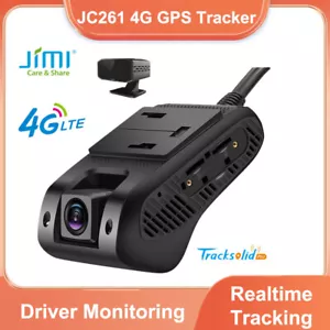 Jimi 4G Auto DVR DMS Dashcam ADAS Wifi AI Camera JC261 Avviso Vocale 2 Live Stream - Foto 1 di 10