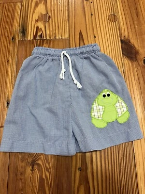 Zuccini Turtle Beach Summer Shorts 12 Months Baby Boy Toddler - Image 1 of 4