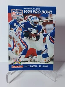 Juego profesional 1990 - Pro Bowl #413 Barry Sanders - Imagen 1 de 2