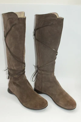 Camper Mujer Zapatos Talla 8,5 Europa 39 Piel ante Marrón S9261 - Imagen 1 de 4