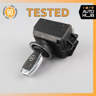 2014 Mercedes W212 E250 E550 E400 E63 AMG переключатель зажигания модуль с ключом OEM - Изображение 1 из 4