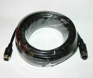 Cable impermeable de 10 metros con video, audio y 12 V de alimentación... conectores de 4 pines - Imagen 1 de 3