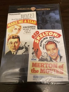 Make Me a Star / Merton of the Movies (DVD) Brand New And Factory Sealed - Picture 1 of 2