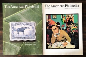 American Philatelist Magazine - 1987, Lot of 2 - Bild 1 von 2
