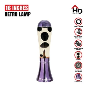 Retro Lava Lamp With Beautiful Liquid Free Flowing Melted Wax Lamp For Home - Picture 1 of 8