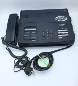 Olycom Faxgerät FT 100 Olympus Optical Telefon Drucker blau TOP - Bild 1 von 9