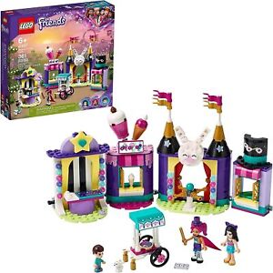 LEGO Friends Magical Funfair Stalls 41687 Building Kit; Carnival Pretend Play To