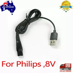 Charger For Philips 8V 2W HQ850 Shaver blade QP2530 QP2630 battery Adapter AU - Picture 1 of 5