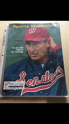 Portada de revista Sports Illustrated autografiada firmada por Ted Williams 17-03-1969 Foto 1 de 2