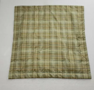 2 Waverly Euro Sham Cuadros Tostado Dorado Verde Azul 26 X 26 pulgadas  Mezcla de algodón usado en excelente estado Foto 1 de 4