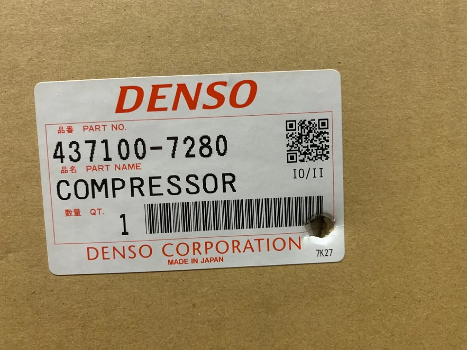 Jaguar C2C39501 A/C Compressor Genuine DENSO - Image 1 of 1