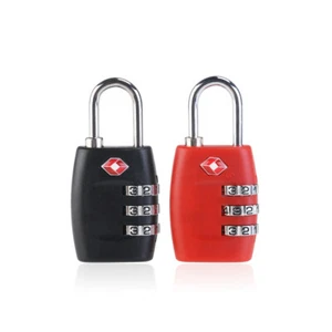 2 Pcs Zoll Codes Perre Reisen TSA-zugelassene Schlösser Gepäck Vorhängeschloss - Bild 1 von 6