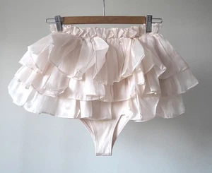 Selkie Seda Bragas Falda Volantes Volantes Capas Fresa Leche Dauphine S (k2) - Imagen 1 de 12