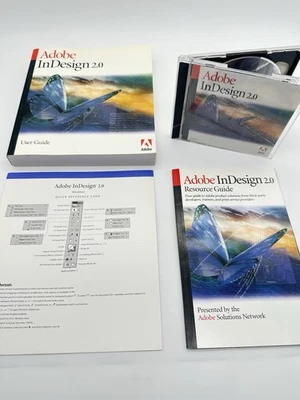 Adobe InDesign 2.0 for Windows Education Version With Guide Booklets + Serials - Image 1 of 4