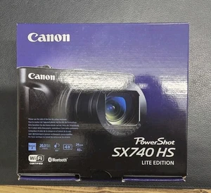Canon PowerShot SX740 HS Lite Edition Digital Camera Silver | Brand New✅️ - Picture 1 of 2