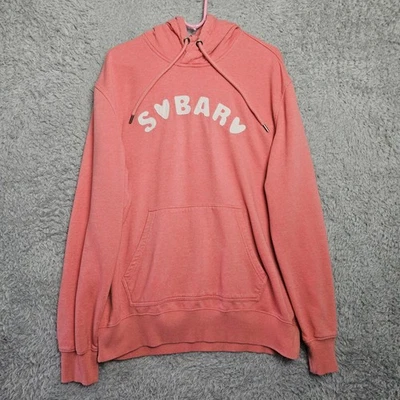 Sudadera con Capucha Subaru Para Hombre XL Camp David Peso Medio Polar Coral Rosa XL Letras Cosidas Foto 1 de 4