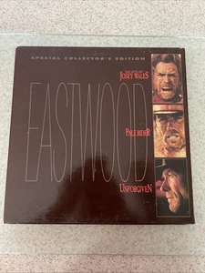 Clint Eastwood - Unforgiven Special Collector's Edition LaserDisc LD Box Set - Picture 1 of 6