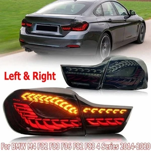 Pair LED Tail Lights Assembly For BMW 4 Series M4 F32 F33 F36 F82 F83 2014-2020 - Picture 1 of 14