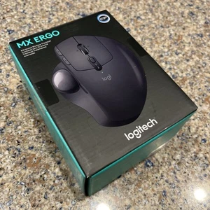 Logitech MX Ergo Advanced Wireless Trackball Mouse With Optical Sensor - Picture 1 of 5