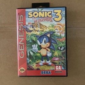 Sonic the Hedgehog 3 (Sega Genesis, 1994) WITH BOX NO MANUAL