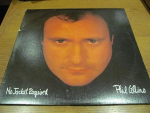 Phil Collin’s “No Jacket Required” 1985 EX/EX vinyl 81240-1 e vintage LP record - Picture 1 of 8