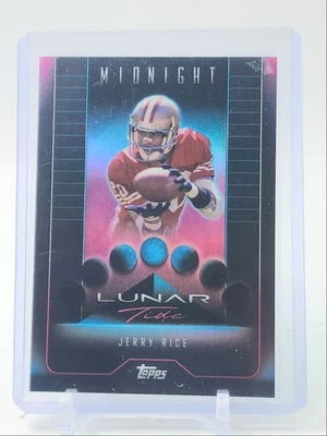 JERRY ARROZ 2024 TOPPS REFRACTOR MAREA LUNAR MEDIANOCHE SF 49ERS Q5818 Foto 1 de 2