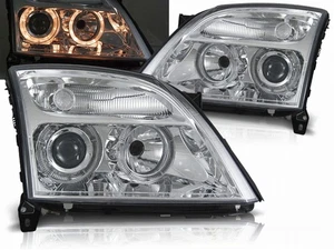 Kit fari Angel Eyes per Opel Vectra C 04.2002-08.2005 cromati - Foto 1 di 4