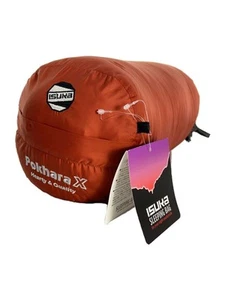 ISUKA Sleeping Bag & Shruff 1469-29 Down Plus Pokara X Used - Picture 1 of 7