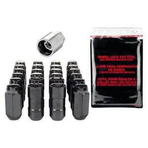 McGard Hex Lug Install Kit For GMC Sierra 2500 HD 2001-2020 Cone Seat Nut Black - Picture 1 of 3