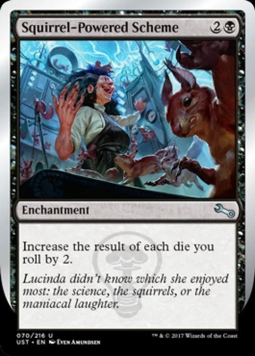 Squirrel-Powered Scheme - Near Mint MTG Unstable - Image 1 of 1