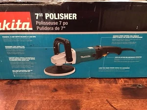 New MAKITA 7” POLISHER, Model 9227C, Corded Buffer, Sander, Polisher - Picture 1 of 8