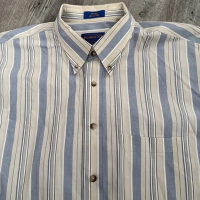 Pendleton Shirt Mens Sz XL Striped Long Sleeve Button Down 100% Cotton Casual - Image 1 of 4