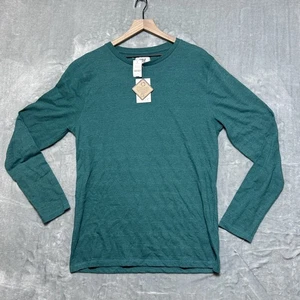 PX Clothing Men’s L Forest Green Long Sleeve Shirt Eco-Friendly NWT XL Free Ship - Picture 1 of 14