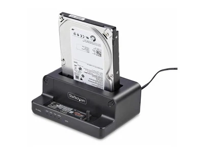 StarTech.com M.2 NVMe to 2.5/3.5" SATA Drive Duplicator, Dual Bay Standalone - Image 1 of 4