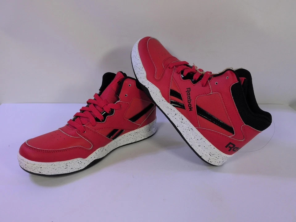 Reebok Boy's Bb4500 Court Sneaker Vector Red/black/white 10.5