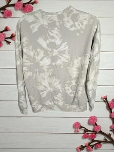 ATHLETA Sweatshirt Pure Luxe Camo Printed YOGA ATHLEISURE - Picture 1 of 7