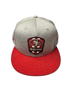 New Era 59fifty San Francisco 49ers Size 7 3/4 Hat Gray Red - Picture 1 of 8