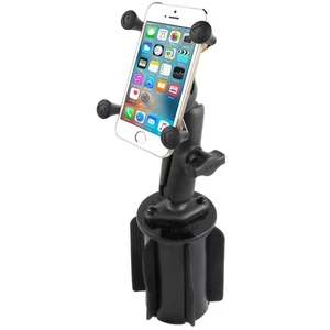 RAM Mount RAM-A-CAN Cup Holder Base w/ X-Grip Holder for Smartphone GPS - Picture 1 of 2